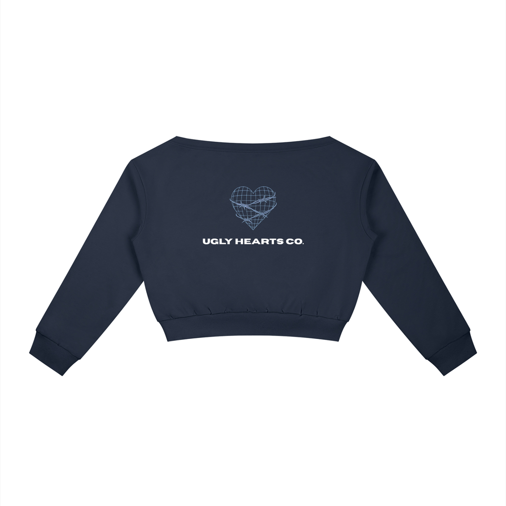 Y2Kandy Off-shoulder sweatshirt