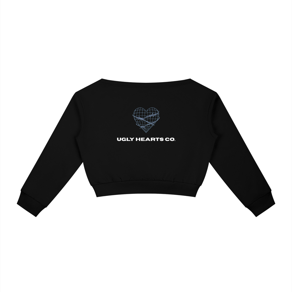 Y2Kandy Off-shoulder sweatshirt