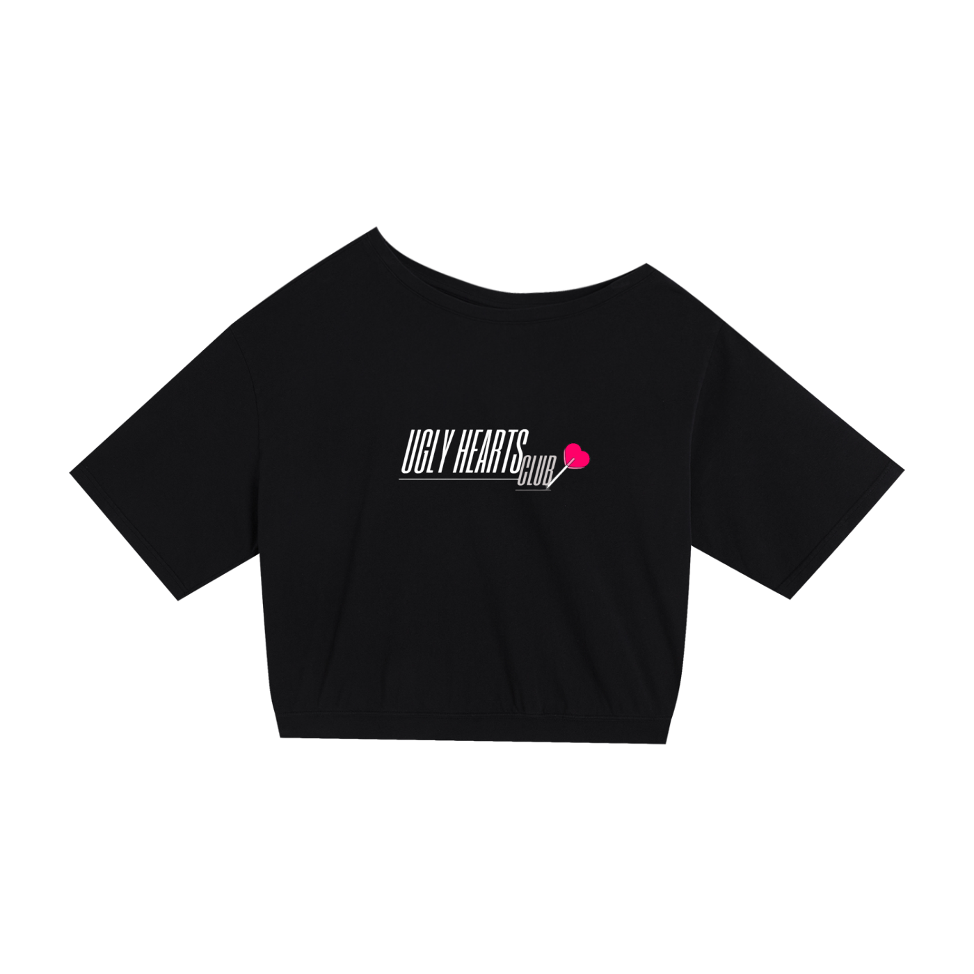 CANDY SHOP SLANTED SHOULDER T-SHIRT