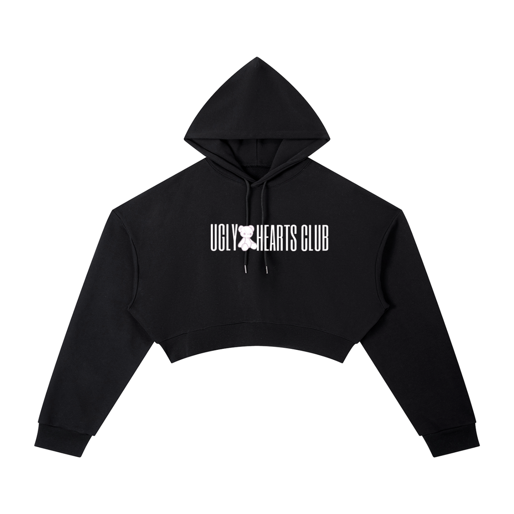 Ugly Hearts Club Cropped Hoodie