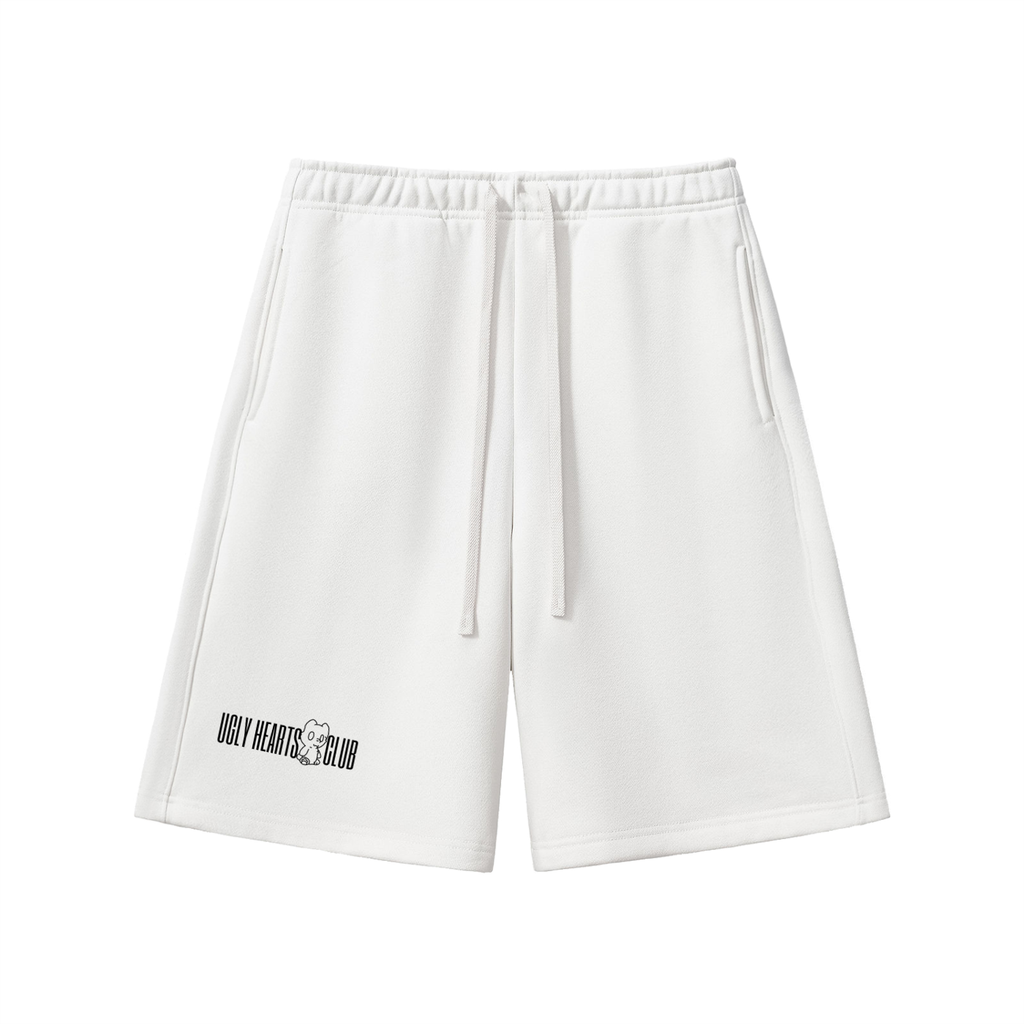 Ugly Hearts Fleece Shorts