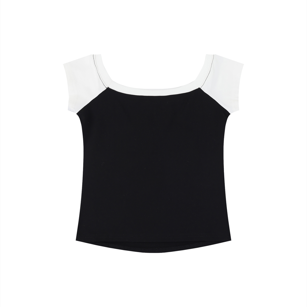 Y2Kold Contrast Baby Tee