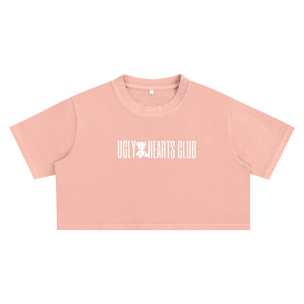 Ugly Hearts Crop Top