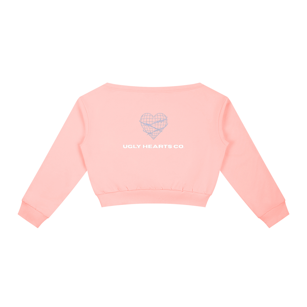 Y2Kandy Off-shoulder sweatshirt