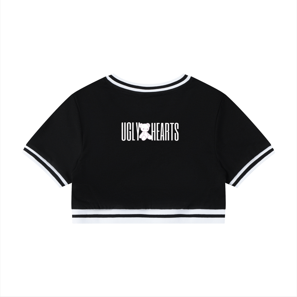 Candy Shop "Cheerleader" Crop Tee