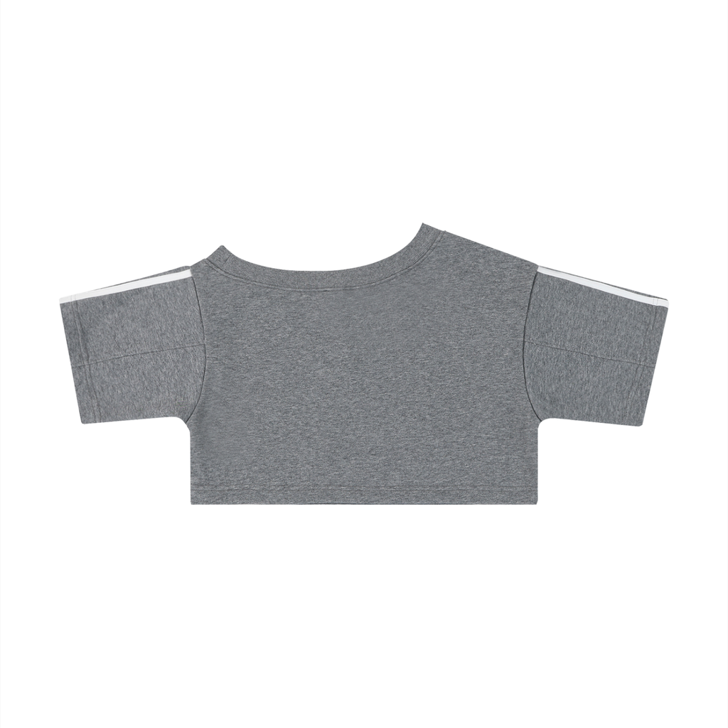 Ugly hearts Off-Shoulder crop Tee