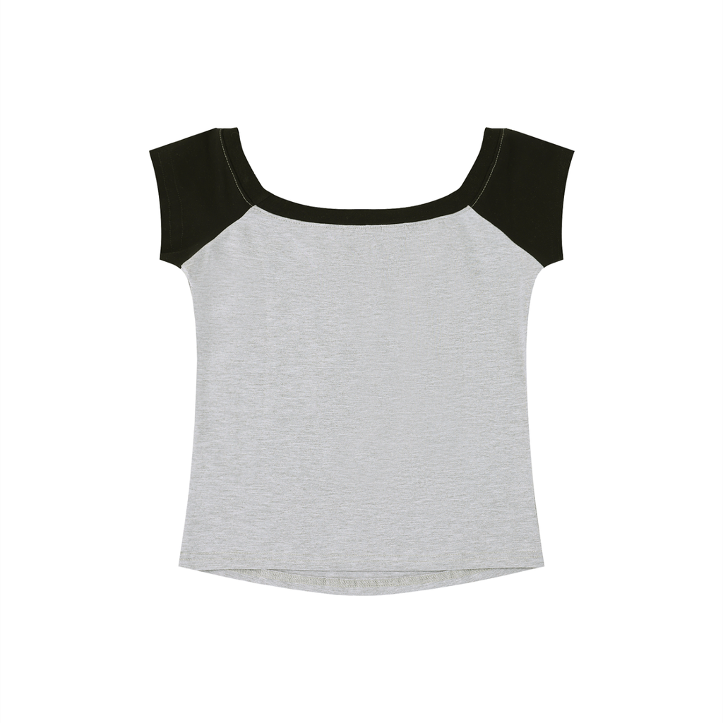Y2Kold Contrast Baby Tee