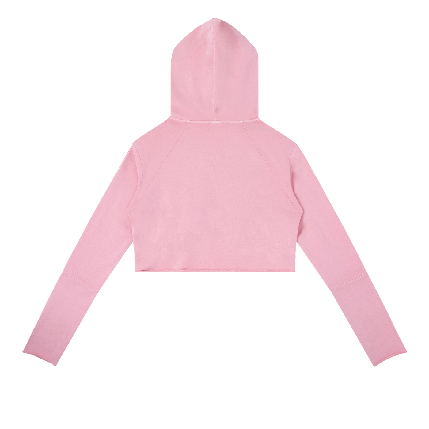 CANDY STORE "MEAN GIRL' RAW ZIP HOODIE
